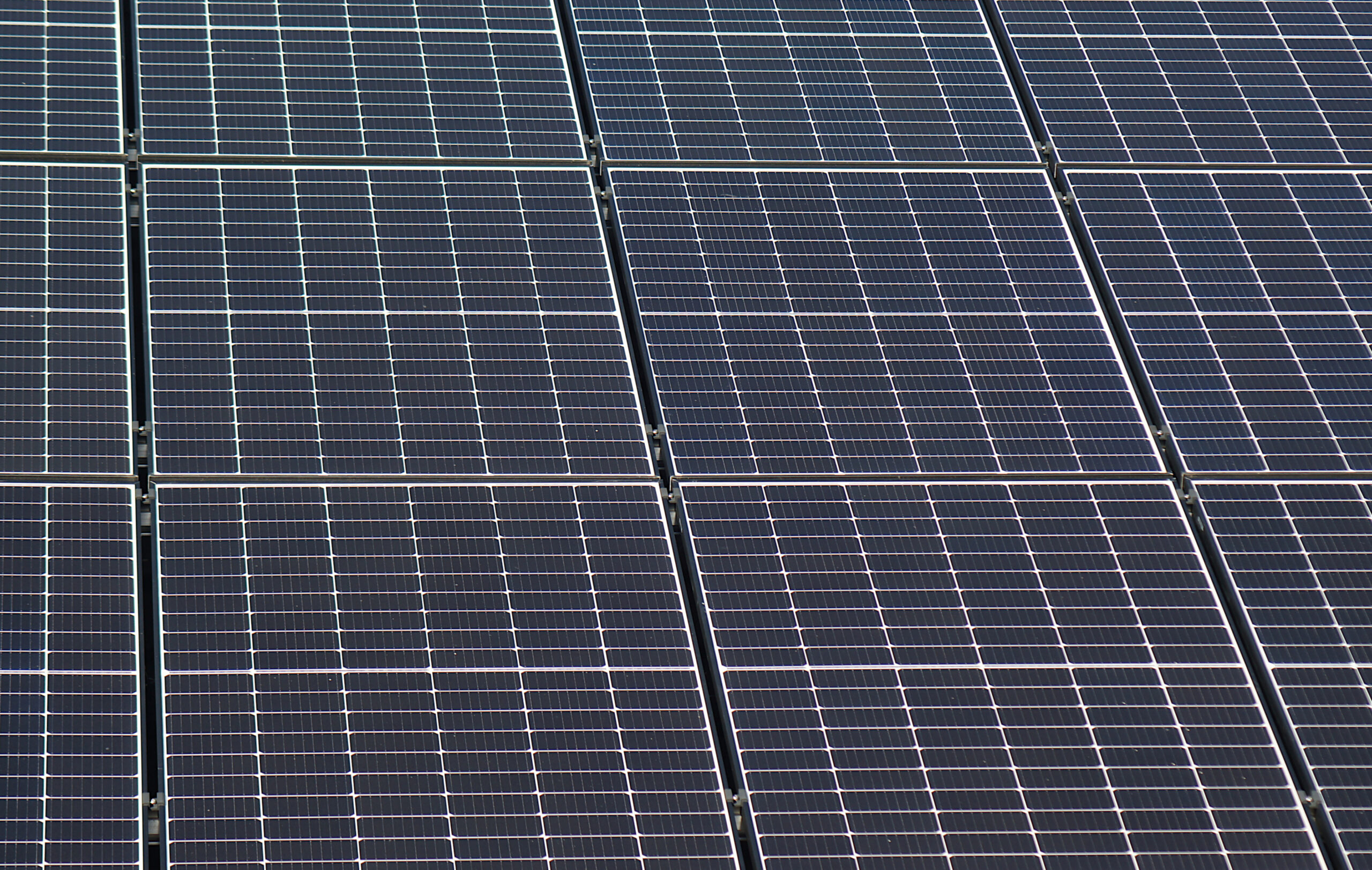 Solaranlage auf einem Hausdach in Korschenbroich