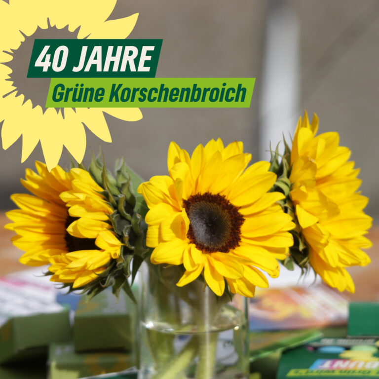 40 Jahre Grüne Korschenbroich im Sandbauernhof