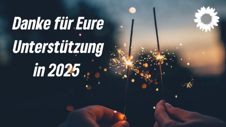 Danke für Eure Unterstützung und alles Gute für 2026